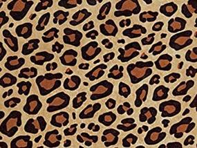 img 2 attached to 🐆 Leopard Print Tissue Paper - 20x30", Pack of 24 Sheets