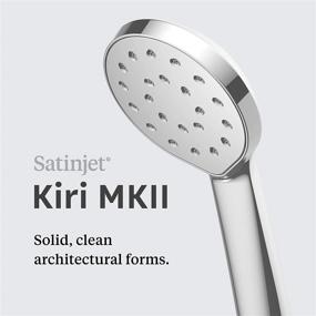 img 2 attached to 🚿 Methven Kiri MKII Handheld Shower Head: Advanced Satinjet Spray Technology with Hose and Adjustable Arm Mount, Chrome Finish