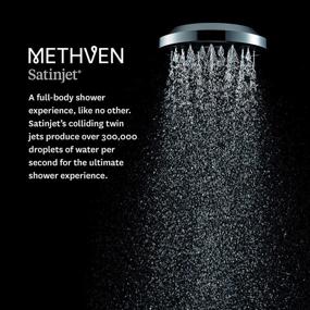 img 1 attached to 🚿 Methven Kiri MKII Handheld Shower Head: Advanced Satinjet Spray Technology with Hose and Adjustable Arm Mount, Chrome Finish