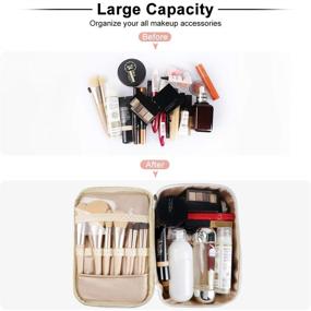 img 3 attached to 👝 Conveniently Compact: Lawiish Cosmetic Portable Organizer for All Your Cosmetics