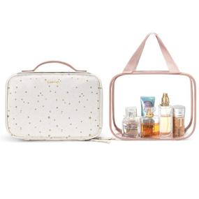 img 4 attached to 👝 Conveniently Compact: Lawiish Cosmetic Portable Organizer for All Your Cosmetics