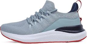 img 2 attached to 👟 Axcone Men's Lightweight Sneakers: Ideal Running, Jogging & Workout Shoes