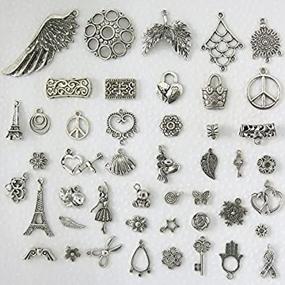 img 2 attached to 🔮 Beading Station Antique Style Everything Mix: Jewelry Findings for All Crafting Needs