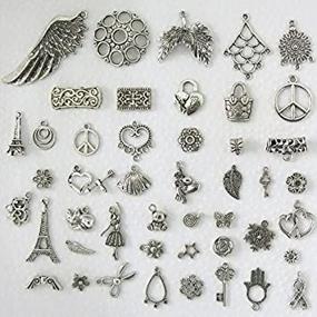 img 1 attached to 🔮 Beading Station Antique Style Everything Mix: Jewelry Findings for All Crafting Needs