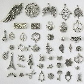 img 3 attached to 🔮 Beading Station Antique Style Everything Mix: Jewelry Findings for All Crafting Needs