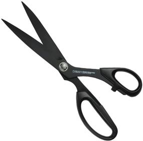 img 3 attached to 🔪 CANARY Japanese Sewing Scissors 10.5 Inch: Black All Purpose Heavy Duty Fabric Cutting Scissors - Stainless Steel Nonstick Coating, Made in Japan (SE-265F)