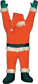 img 2 attached to 🎅 Gemmy Outdoor Decor Santa Hanging From Gutter: Festive Holiday Accent for Exteriors!