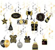 happy year hanging swirl decorations event & party supplies логотип