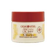 💆 creme of nature with argan moisturizing milk masque repairing treatment: restores and nourishes hair, 11.5 ounce logo