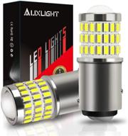 auxlight ultra bright led bulbs: 1157 2057 7528 xenon white - pack of 2 logo