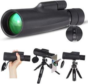 img 4 attached to 🔭 Super Telephoto Zoom Monocular Telescope: 10-30x50mm High Power, HD BAK4 Prism, Waterproof for Wildlife Hunting, Camping & Travelling