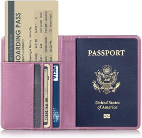 img 3 attached to Кожаный чехол для паспорта Pockets