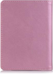 img 1 attached to Passport Holder Leather Protector Pockets Travel Accessories