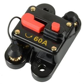 img 4 attached to 🔌 RKURCK Circuit Breaker 60A-250A: Ultimate Protection for Car Audio, Trolling Motor, Marine, RV & more!