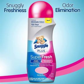 img 2 attached to 🌸 Discover the Power of Snuggle Plus Superfresh with Spring Burst: In-Wash Freshness Booster - 14 Ounce