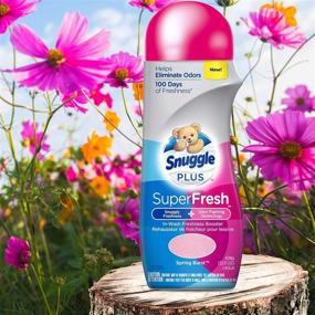 img 1 attached to 🌸 Discover the Power of Snuggle Plus Superfresh with Spring Burst: In-Wash Freshness Booster - 14 Ounce