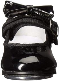 img 3 attached to Стильные и гладкие: туфли для девочек Capezio 3800 Little Black Patent для модных детей!