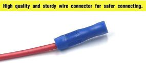 img 1 attached to 🔌 MCIGICM 12В Держатель предохранителя "Add-a-Circuit" Адаптер для предохранителей типа Mini ATM APM Blade (10 штук): Эффективное решение для защиты автомобильных цепей