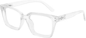 img 4 attached to 👓 Fashion Reading Glasses for Women and Men - Blue Light Blocking Readers - 1.5 and 2.0 Magnification - WEMOOTANTS