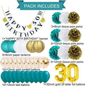 img 2 attached to Birthday Decorations Confetti Balloons Decoration Event & Party Supplies