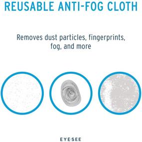 img 1 attached to EyeSee Reusable Anti Fog Cloth Pack Vision Care