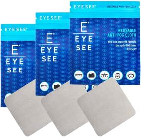 img 4 attached to EyeSee Reusable Anti Fog Cloth Pack Vision Care