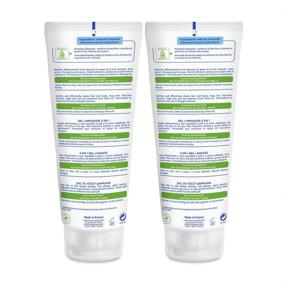 img 2 attached to 👶 Mustela Baby 2-in-1 Cleansing Gel: Gentle Hair & Body Cleanser with Natural Avocado - Biodegradable & Tear-Free