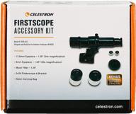 🔍 enhance your celestron 21024-acc firstscope: check out this black accessory kit logo