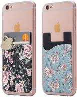 floral wallet holder android smartphones logo