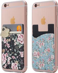 img 1 attached to Floral Wallet Holder Android Smartphones