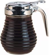 🐝 black american metalcraft 6 oz beehive syrup dispenser логотип