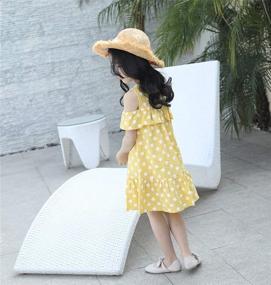 img 2 attached to 👗 Adorable Sleeveless Summer Girls' Clothing by MQDORAFA: Comfortable and Casual