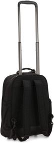 img 1 attached to 🎒 Kipling Women's Gaze Large Rolling Backpack in Black Noir: Convenient and Stylish One-Size Travel Companion