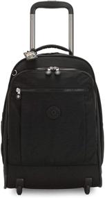 img 4 attached to 🎒 Kipling Women's Gaze Large Rolling Backpack in Black Noir: Convenient and Stylish One-Size Travel Companion