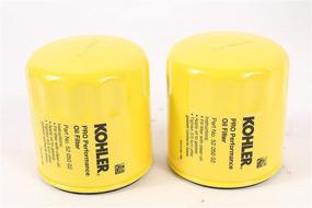 img 2 attached to 🔍 Kohler (2 Pack) 52 050 02-S1 Engine Oil Filter: Enhanced Capacity for M18-M20, CV11-CV16, CH11-CH16, LV560-LV675, CV460-CV490