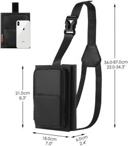 img 2 attached to 🧳 Adjustable Lightweight Suitcase Accessory: FOREGOER