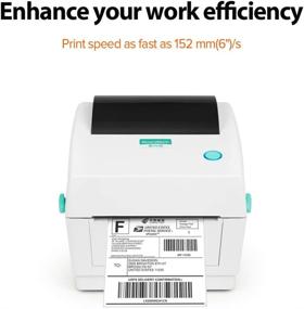 img 1 attached to 📦 Versatile Multi-Functional Soonmark Shipping Label Printer