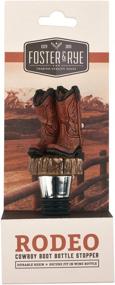 img 2 attached to 🤠 Foster &amp; Rye Cowboy Boot Bottle Stopper