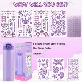 img 3 attached to 💎 Sparkling Rhinestone Stickers for Bottles by HULASO - Perfect for Decorations