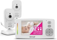 👶 axvue [upgraded 2021] video baby monitor: color screen, multiple cameras, long battery life, 1,000ft range, day/night vision logo