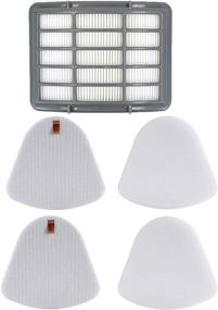 img 4 attached to XIMOON Replacement Filters Kit for Shark XFF350 XHF350 Navigator Lift-Away NV350, NV351, NV352, NV355, NV356, NV356E, NV357, NV360, NV370, UV440, UV540 - Hepa Filter + 2 Pack Pre-filter Foam & Felt