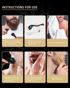 img 2 attached to 🧔 Optimized Beard Growth Kit: Derma Roller and Beard Roller for Natural Hair Growth, with 100% Natural Ingredients Beard Oil Serum - Stimulate, Promote Beard, Mustache, and Hair Regrowth. Perfect Gifts for Men, Him, Dad, Father, Boyfriend (5 in 1)