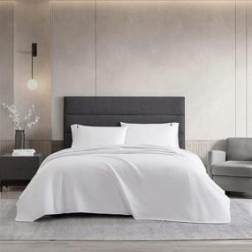 img 4 attached to Vera Wang Collection Blanket Ultra Luxuriously Bedding