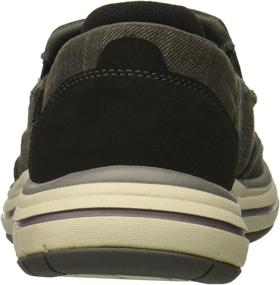 img 2 attached to Comfort and Style in Navy: Skechers Mens Elson Amster Moccasin Men's Shoes