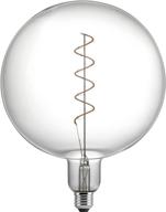 🌟 enhance your space with the largest decorative oversized equivalent 2200k clear glass dimmable bulb logo