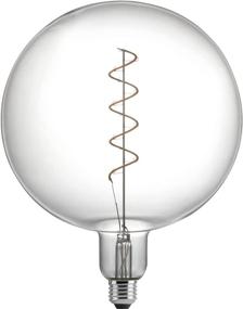 img 4 attached to 🌟 Enhance Your Space with the Largest Decorative Oversized Equivalent 2200K Clear Glass Dimmable Bulb