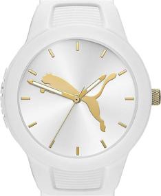 img 1 attached to PUMA Womens Reset Quartz Polyurethane Women's Watches for Wrist Watches