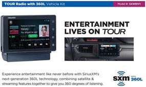 img 1 attached to 🎶 Enhanced SiriusXM Tour Dock & Play Radio with 360L, PowerConnect Vehicle Dock, and Bluetooth: Unleash the Ultimate Entertainment Experience