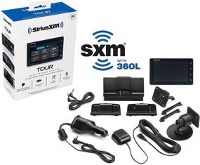 img 2 attached to 🎶 Enhanced SiriusXM Tour Dock & Play Radio with 360L, PowerConnect Vehicle Dock, and Bluetooth: Unleash the Ultimate Entertainment Experience