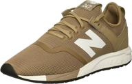 mushroom new balance men's 247v1 sneakers: shoes and fashion sneakers logo